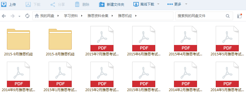2015雅思機經下載大全